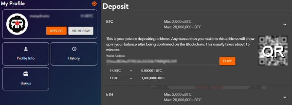 How to Deposit with Bitcoin Casinos
