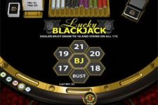 How to Play Lucky Blackjack, the Crestfallen Offspring of 21 and Baccarat