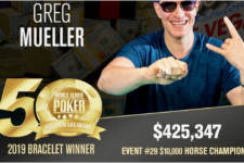 Third Time's the Charm for Greg Mueller in 2019 WSOP