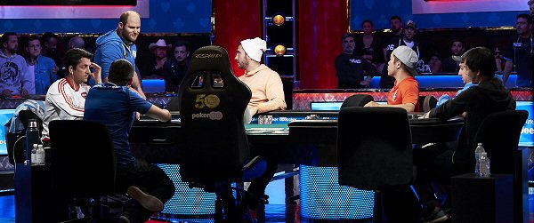 After starting in 2nd on Day 6, Canada poker pro Sam Greenwood hit the rails in 45th at 2019 WSOP Main Event
