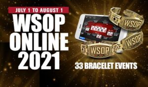 2021 WSOP Online Schedule Released