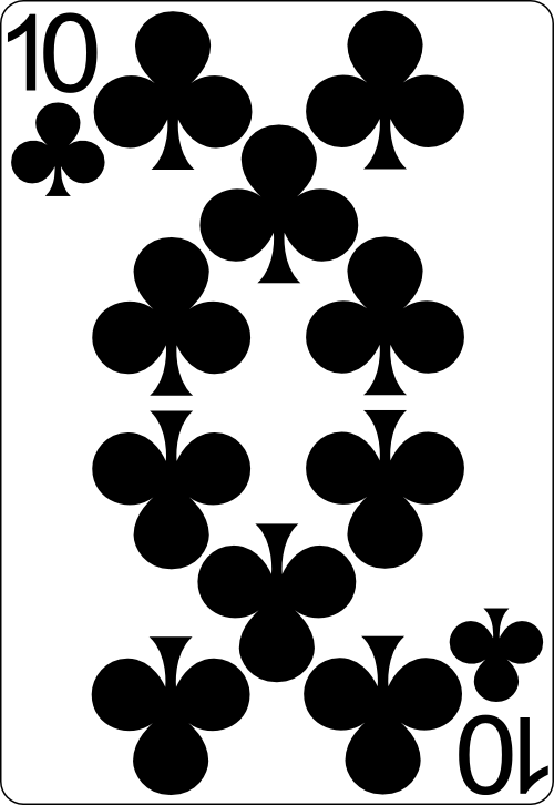 Ten of Clubs