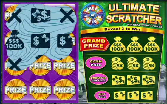 Real Cash Scratch Card Online