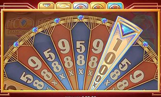 Online Video Slots Feature Deco Diamonds Bonus Wheel