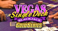 Vegas Single Deck Blackjack Gold Series Microgaming