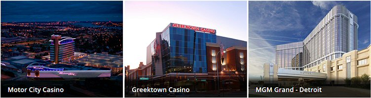 Canadians hit Detroit for Casino Gambling