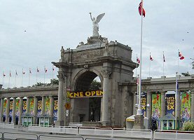 Princes' Gate Arch leads the The Ex Casino at CNE 2018