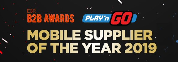 Play'n Go named Best Mobile Casino Supplier of 2019 at EGR B2B Awards