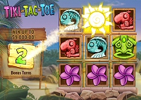 Tiki Tac Toe Slot