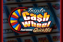 Triple Cash Wheel Slot Featuring Quick Hit