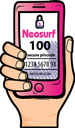 Make Neosurf Prepaid Deposits with the myNeosurf Mobile App